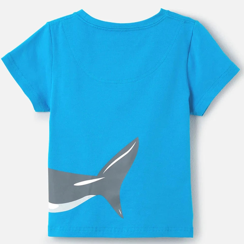Lighthouse Kids 'Oliver' Short Sleeve Shark Print Tee