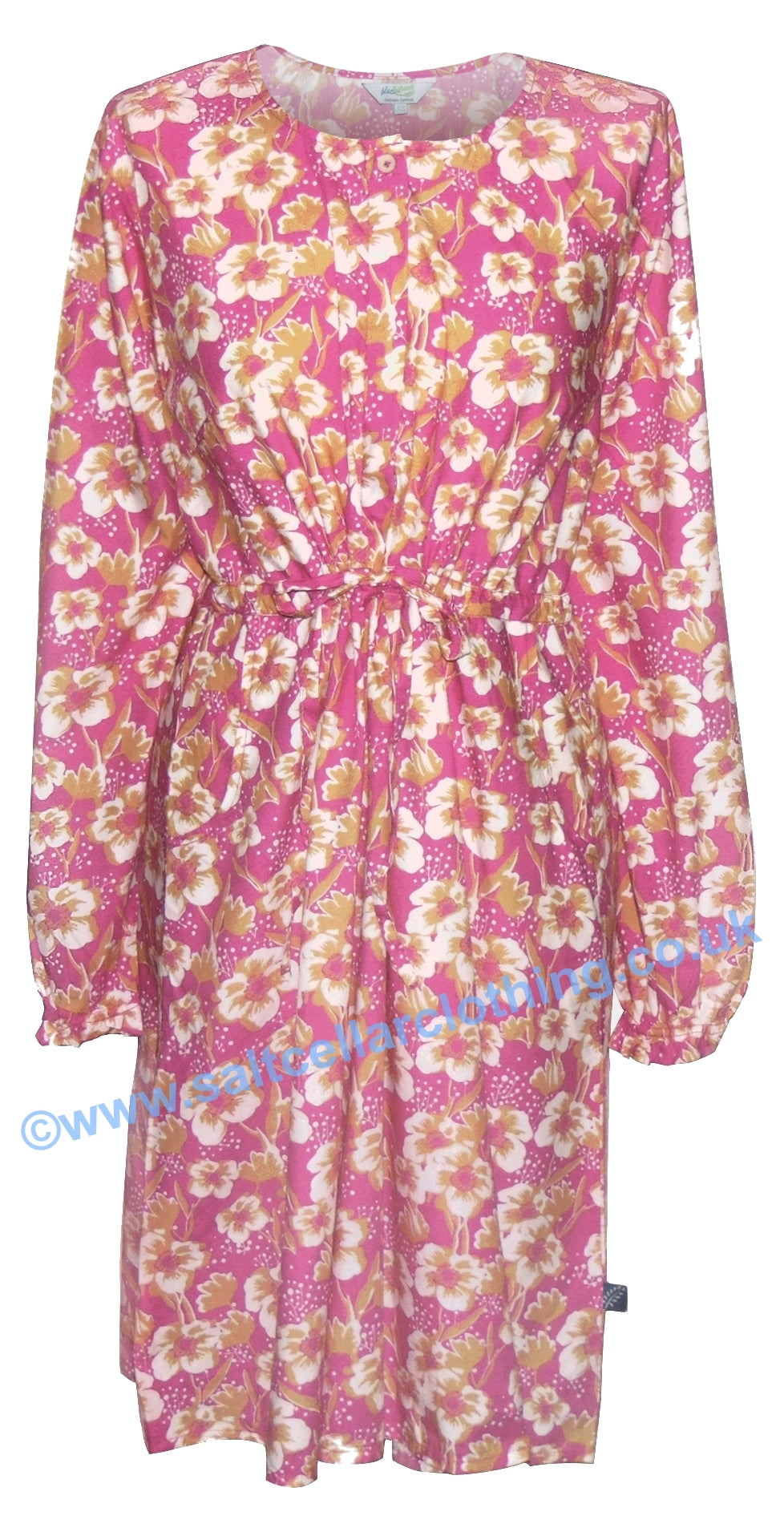 Blue & Green Womens 'Arabella' Floral Dress - Pink
