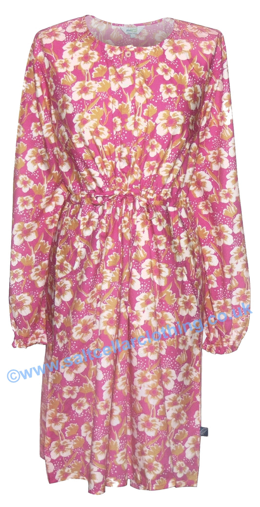 Blue & Green Womens 'Arabella' Floral Dress - Pink