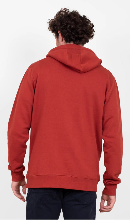 Brakeburn Mens Bikes Hoodie - Red