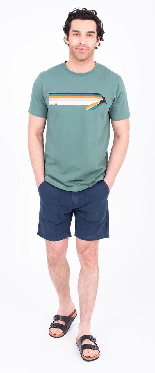 Brakeburn Mens Utility Shorts - Navy