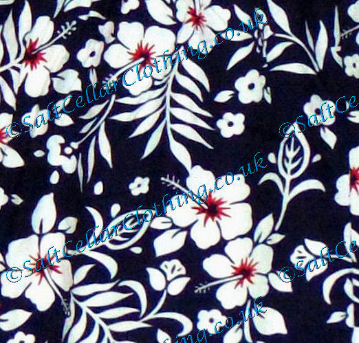 Captain Corsaire Womens 'Azaria' Floral Dress - Navy / White