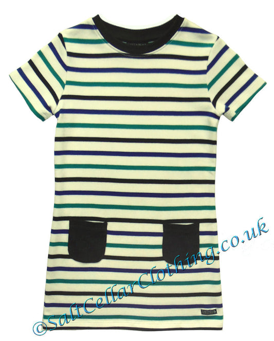 Captain Corsaire Kids Striped 'Delphini E' Dress