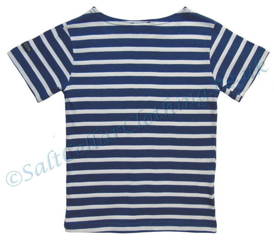 Captain Corsaire Kids 'Starboard' Stripe Tee - Matelot Blue / White