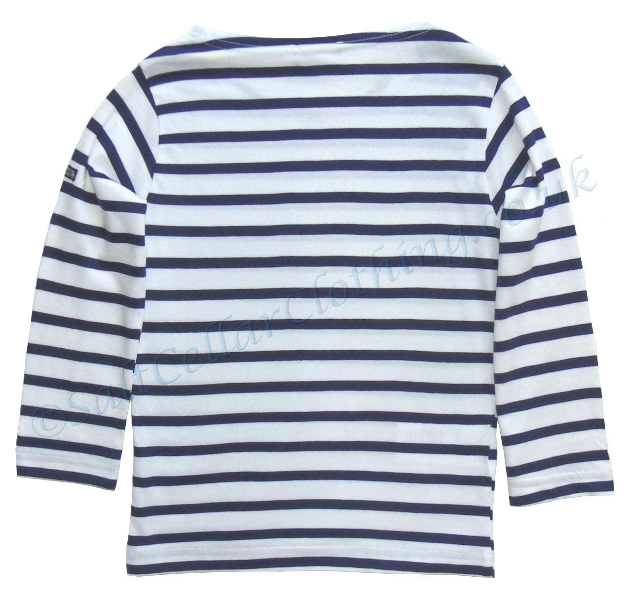 Captain Corsaire Kids 'Larboard' Breton - White / Matelot Blue