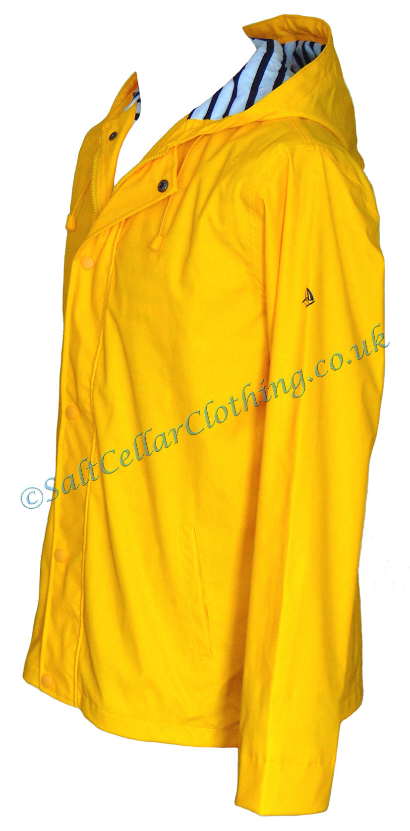 Captain Corsaire Unisex 'Roscoff' Waterproof Raincoat - Yellow