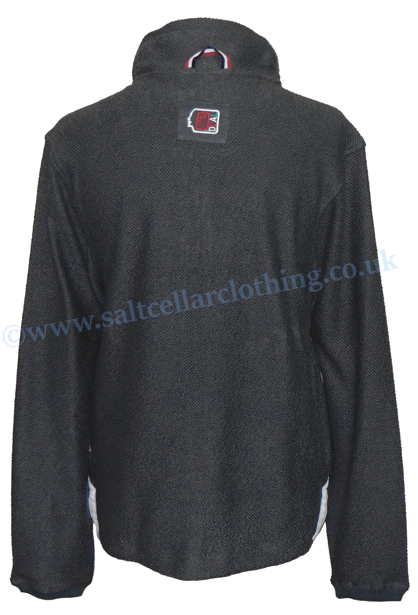 Deal Clothing Mens 'AS352' Honeycomb Knitted Jacket - Charcoal Grey