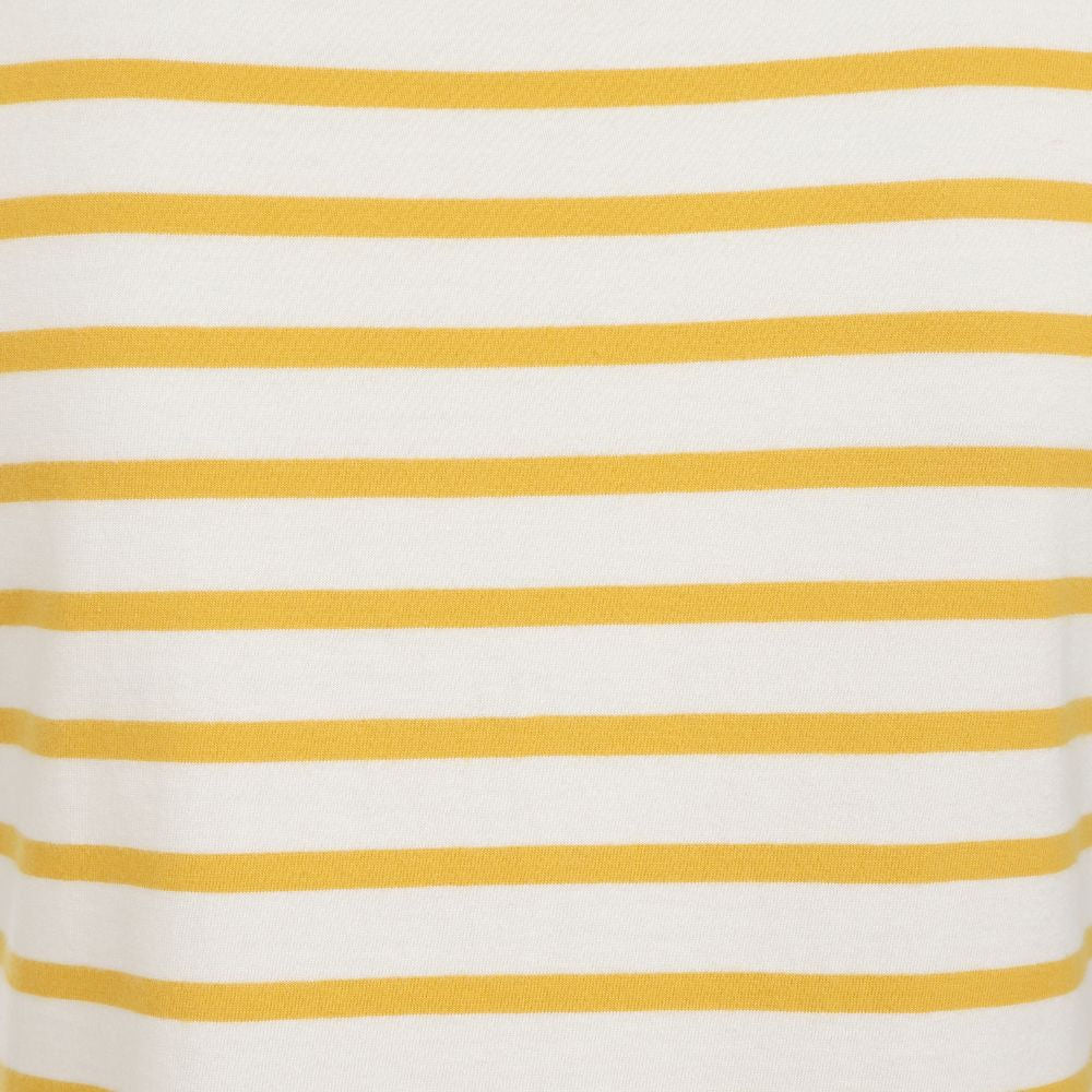 Lazy Jacks Womens 'LJ110' Striped Vest - Maize Yellow