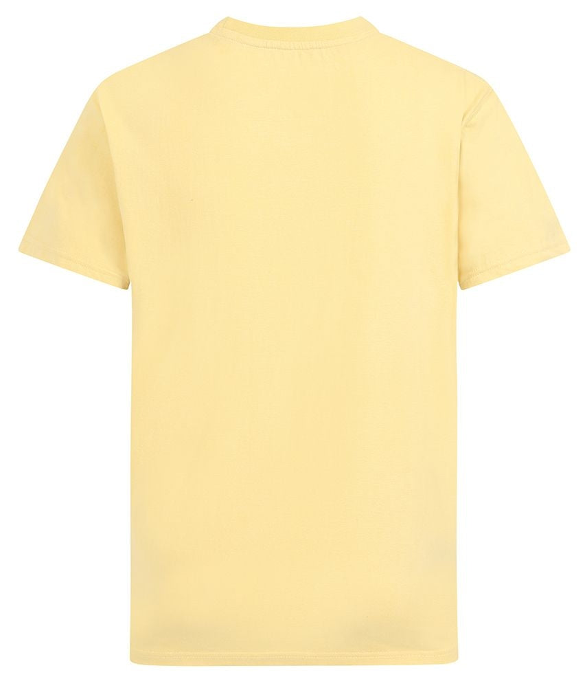 Lazy Jacks Mens 'LJ15' Printed Tee - Lemon Yellow