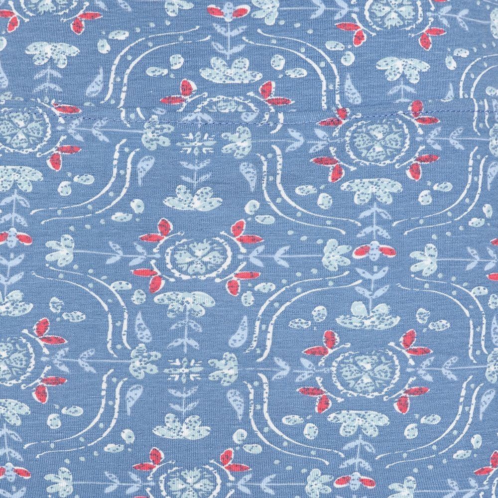 Lazy Jacks Womens 'LJ41' Jersey Skirt  - Tile Print