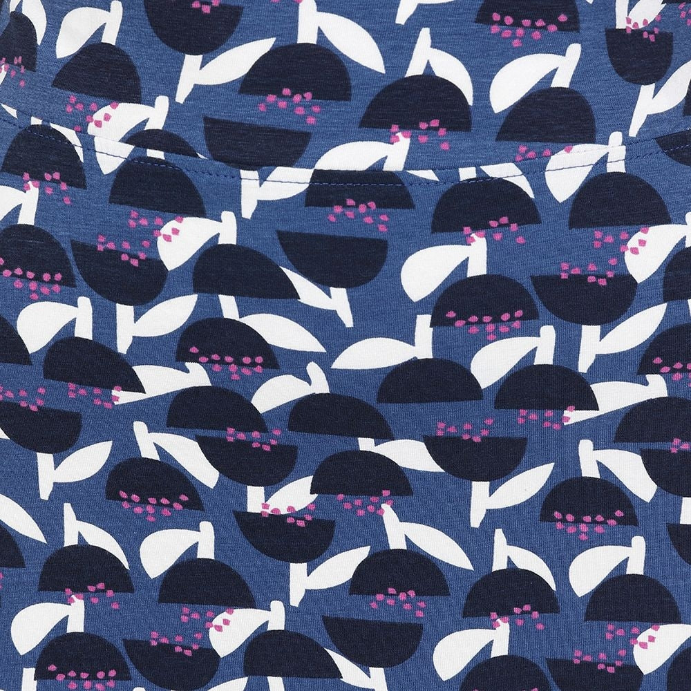 Lazy Jacks Womens 'LJ41' Jersey Skirt  - Stem Print