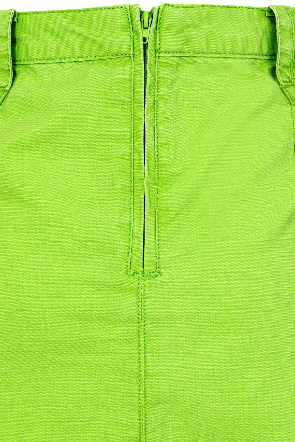 Mousqueton Womens 'Klarinette' Button Skirt - Prairie Green