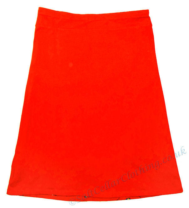 Mudd & Water Womens 'Cara' Reversible Skirt - Red / Orange Floral