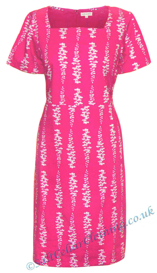 Mudd & Water Womens 'Lotus' Dress - Fuchsia Blossom Print