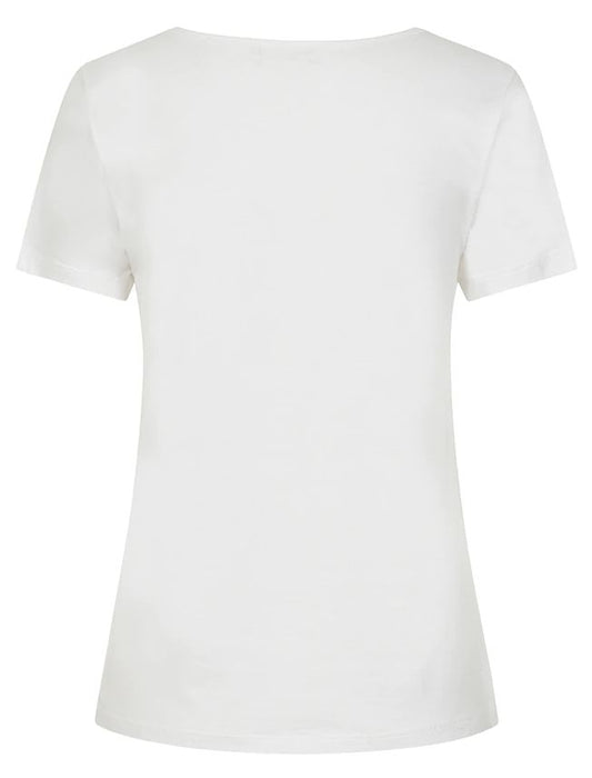 Mudd & Water Womens 'Aqua' Tee - White