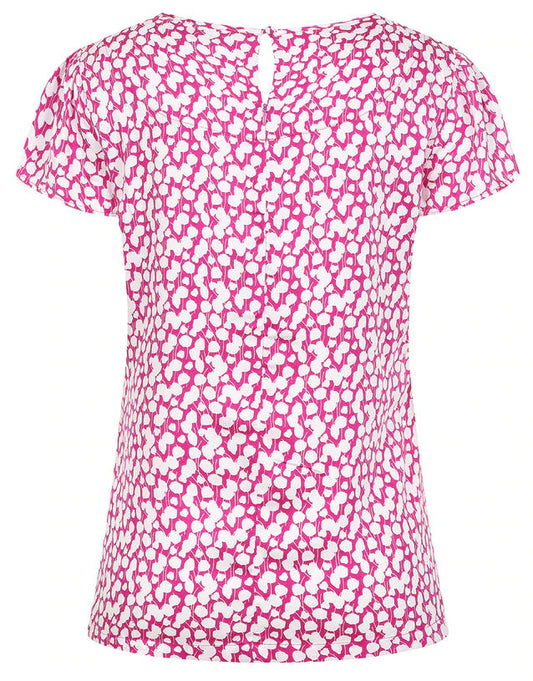 Mudd & Water Womens 'Calla Top' - Aster Leaf Print