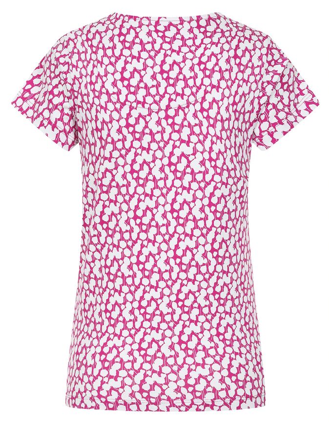 Mudd & Water Womens 'Fauna Top' - Leaf Print Aster
