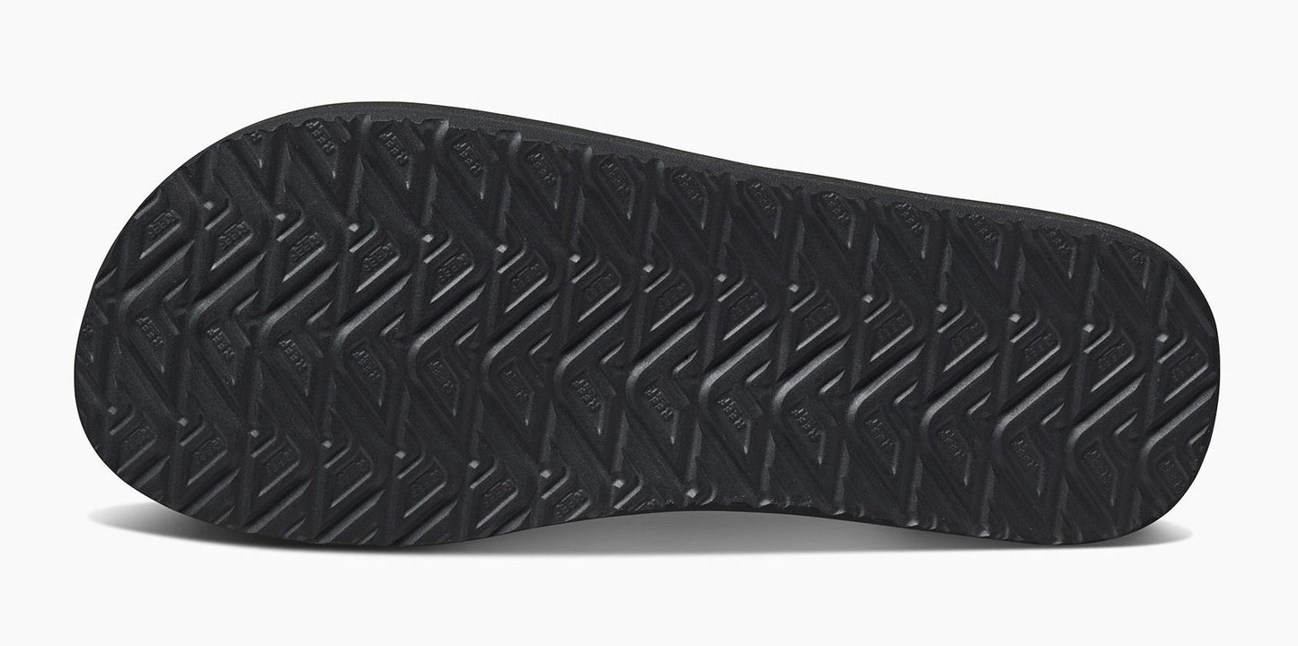 Reef Mens Smoothy Flip Flops - Black