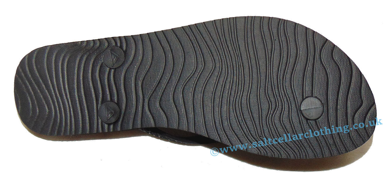 Reef Womens 'Seaside' Flip Flops - Black / Paradise Pink