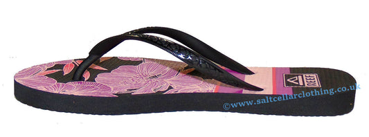 Reef Womens 'Seaside Prints' Flip Flops - Orchid Blossom