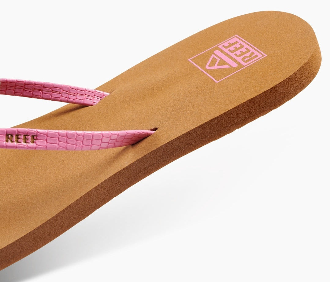 Reef Womens 'Bliss Nights' Flip Flops - Malibu Pink