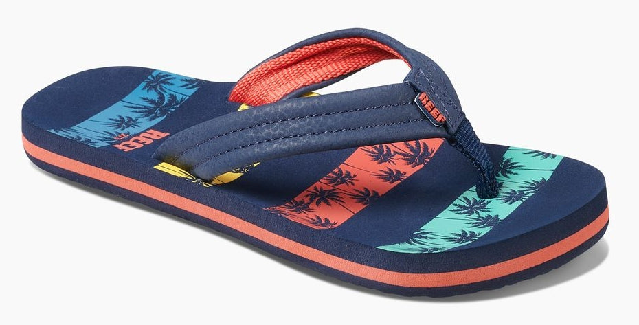 Kids reef sale flip flops