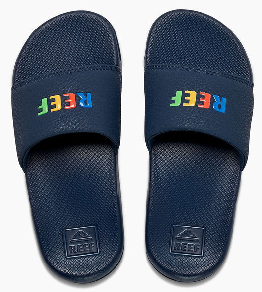 Reef Kids 'One Slide' Slider Sandals - Reef Multi
