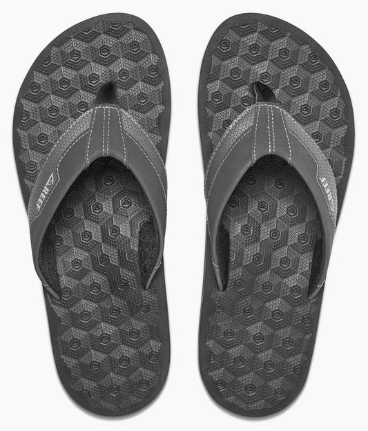 Reef Mens 'The Ripper' Flip Flops - Dark Grey