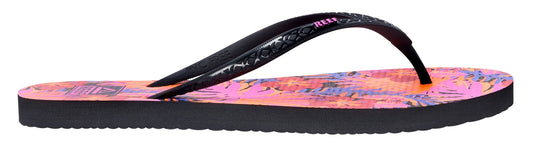 Reef Womens 'Seaside Prints' Flip Flops - Hibiscus Coral