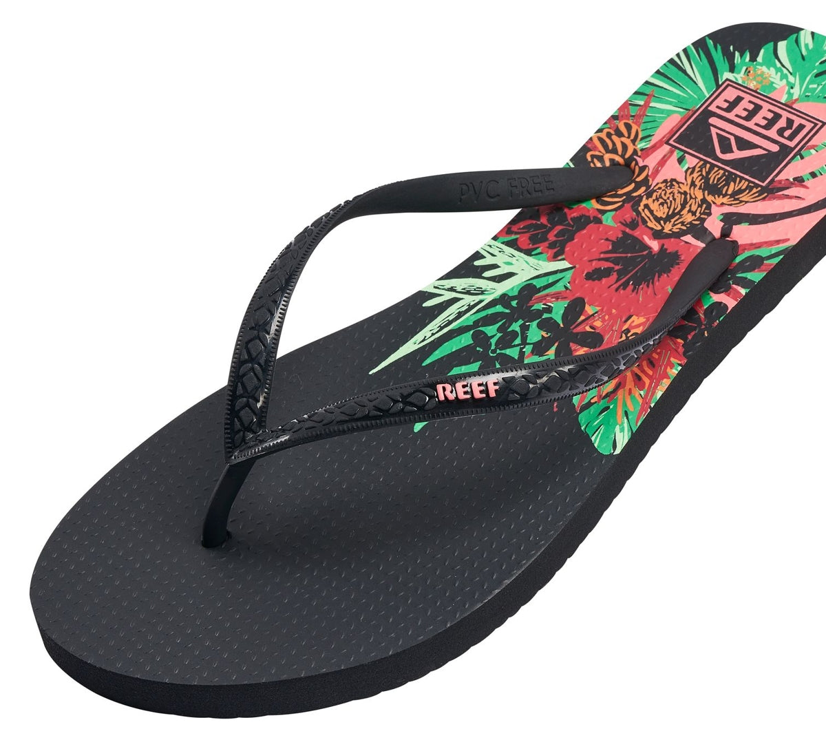 Reef Womens 'Seaside Prints' Flip Flops - Layered Flowers