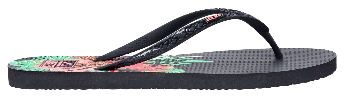 Reef Womens 'Seaside Prints' Flip Flops - Layered Flowers