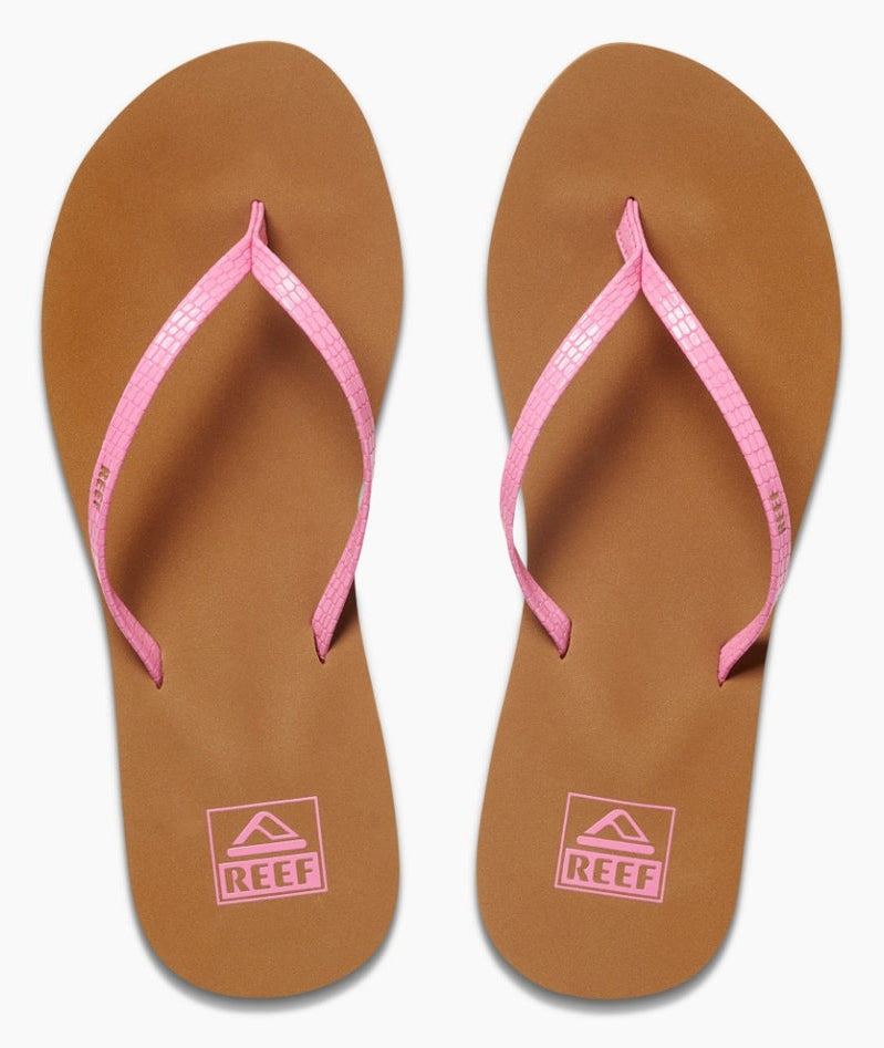 Reef Womens 'Bliss Nights' Flip Flops - Malibu Pink