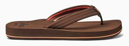 Reef Womens 'Cushion Breeze' Flip Flops - Chocolate Brown
