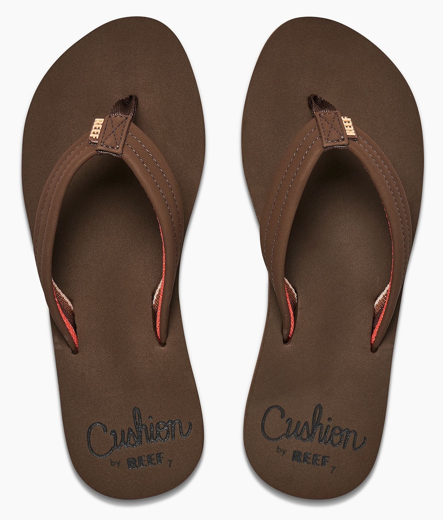 Reef Womens 'Cushion Breeze' Flip Flops - Chocolate Brown