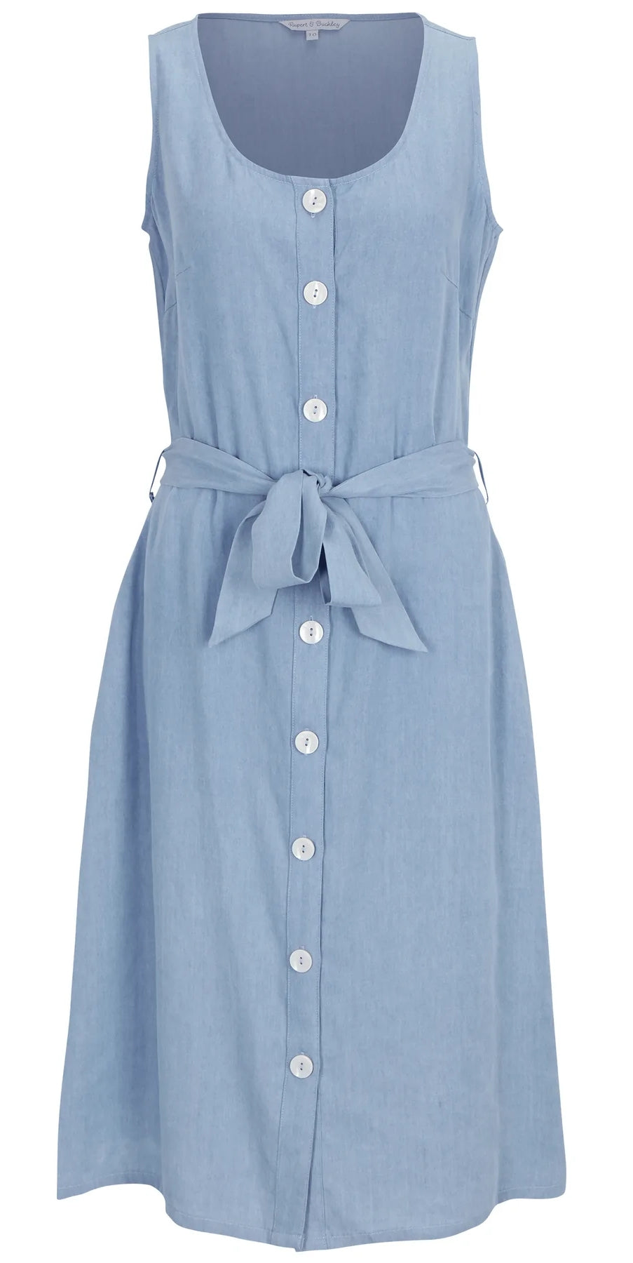 Chambray button down dress shop