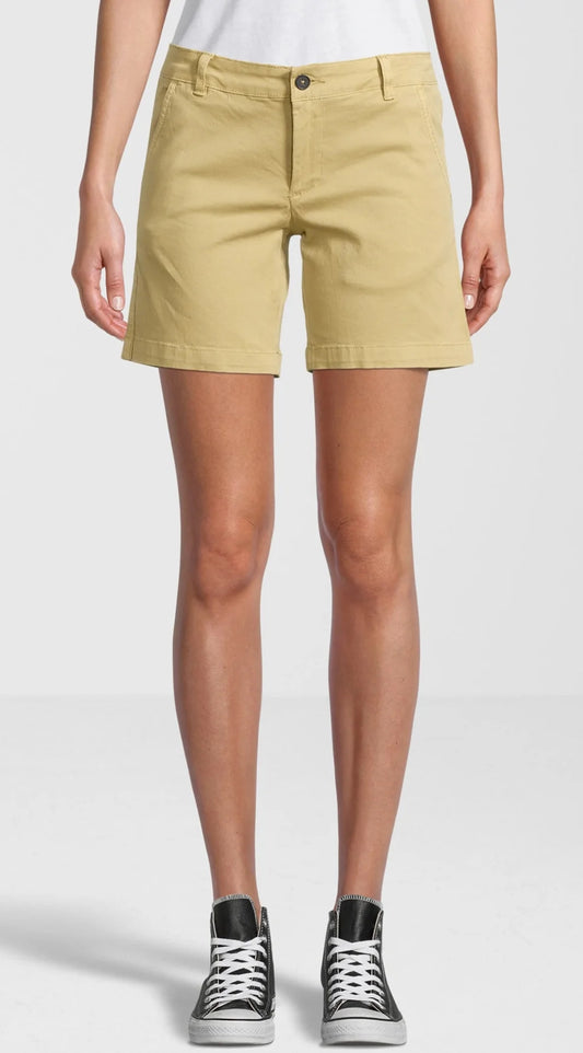 Rupert & Buckley Womens 'Instow' Chino Shorts - Toffee