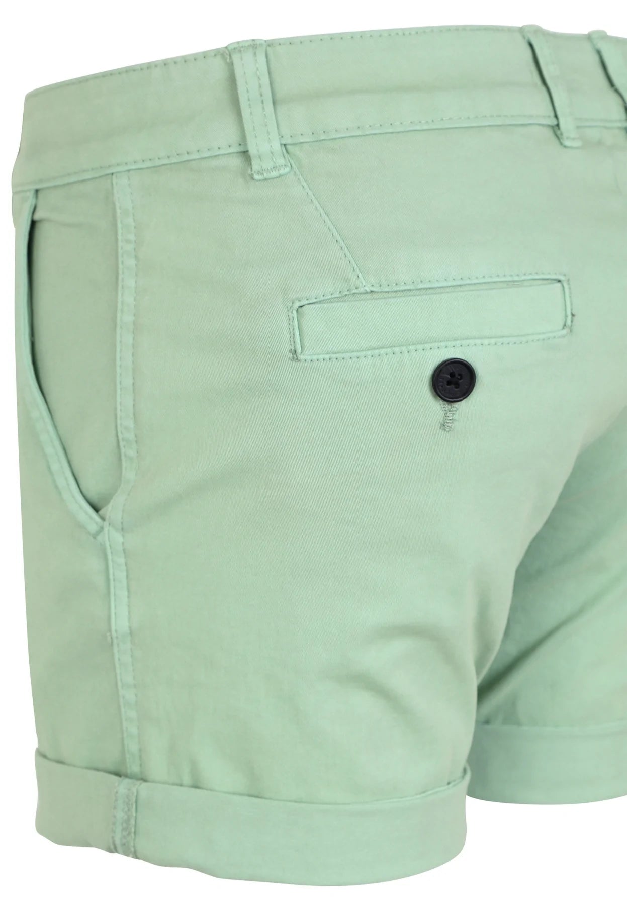 Rupert & Buckley Womens Instow Chino Shorts in Sage Green