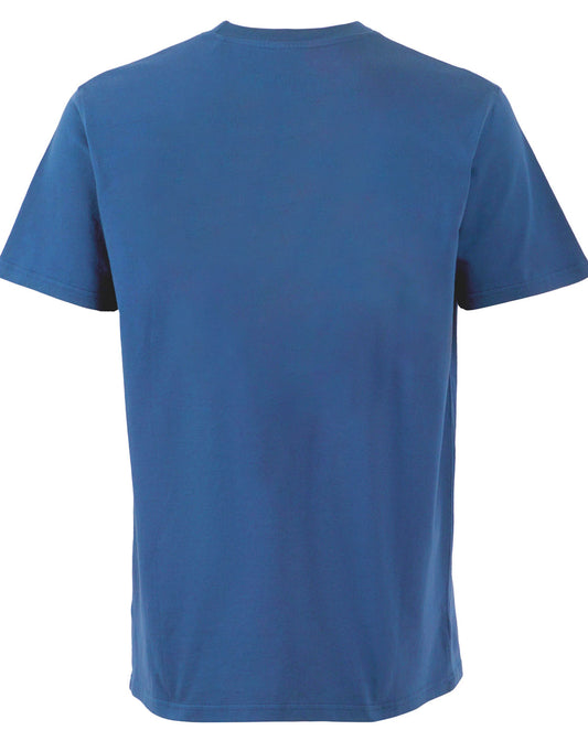 Weird Fish Mens 'Peaky Flounders' Printed Tee - True Blue