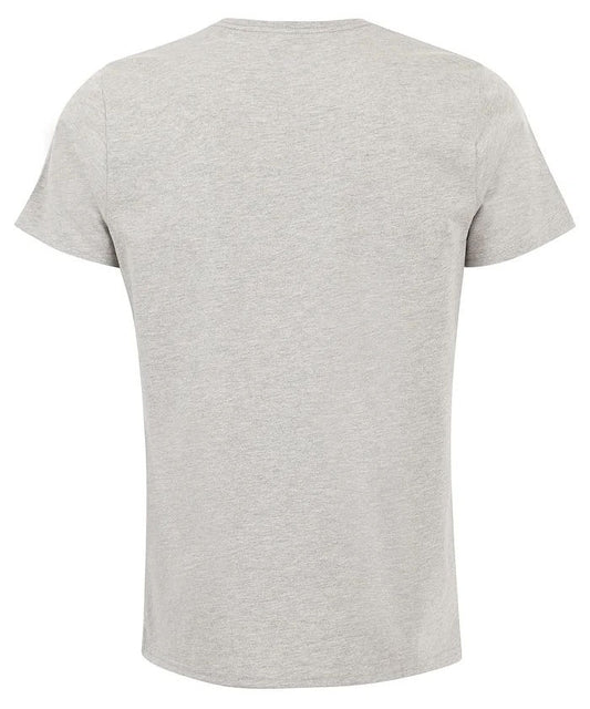 Weird Fish Mens 'Fished' Plain Tee - Grey