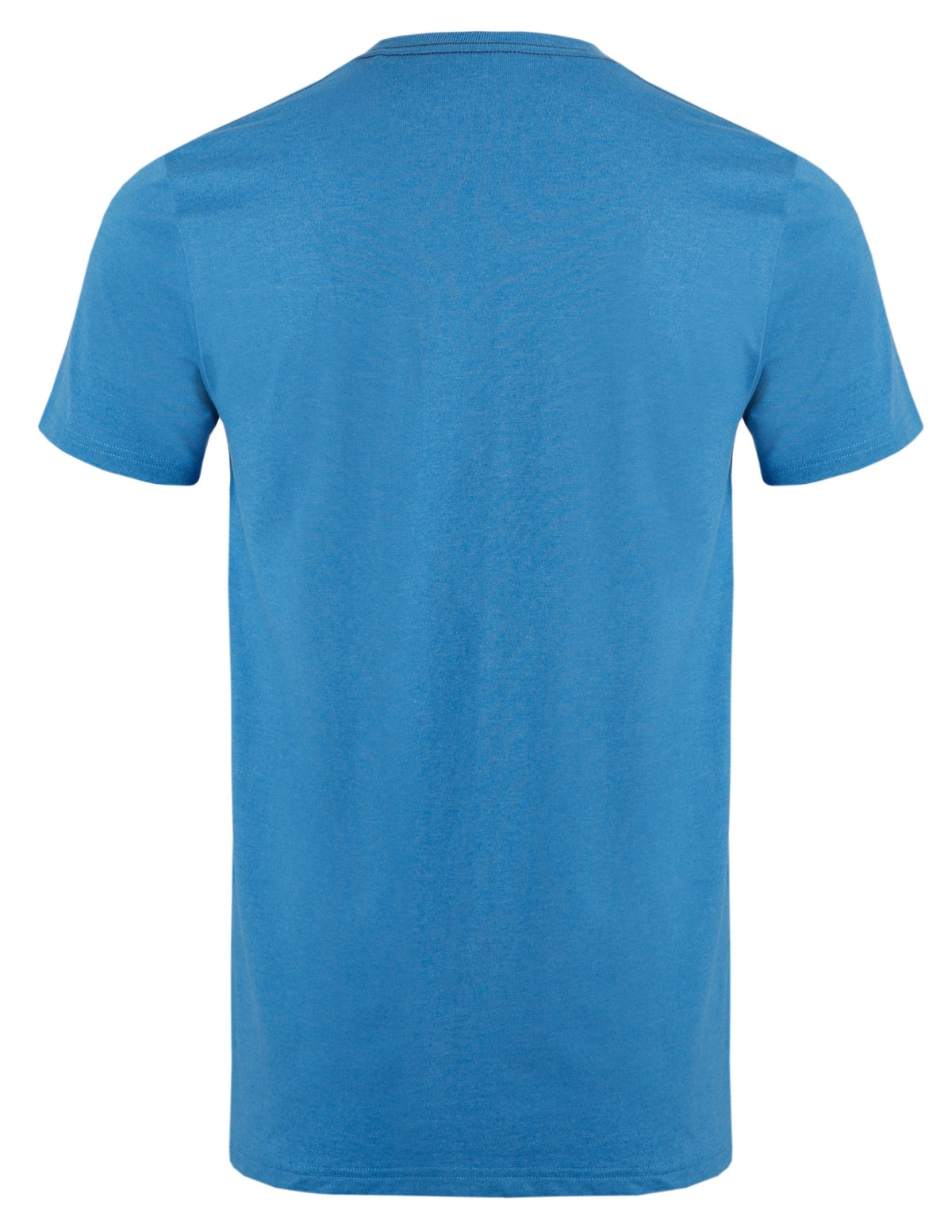 Weird Fish mens t-shirt in blue with a classic crew neck and short sleeves