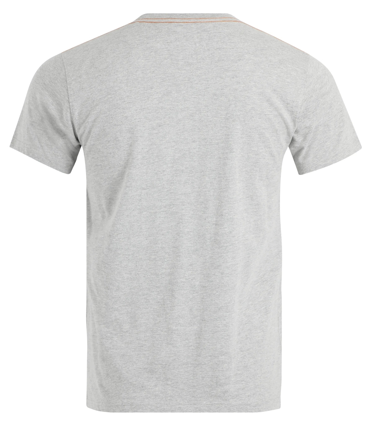 Weird Fish Mens 'Vista' Printed Tee - Grey Marl