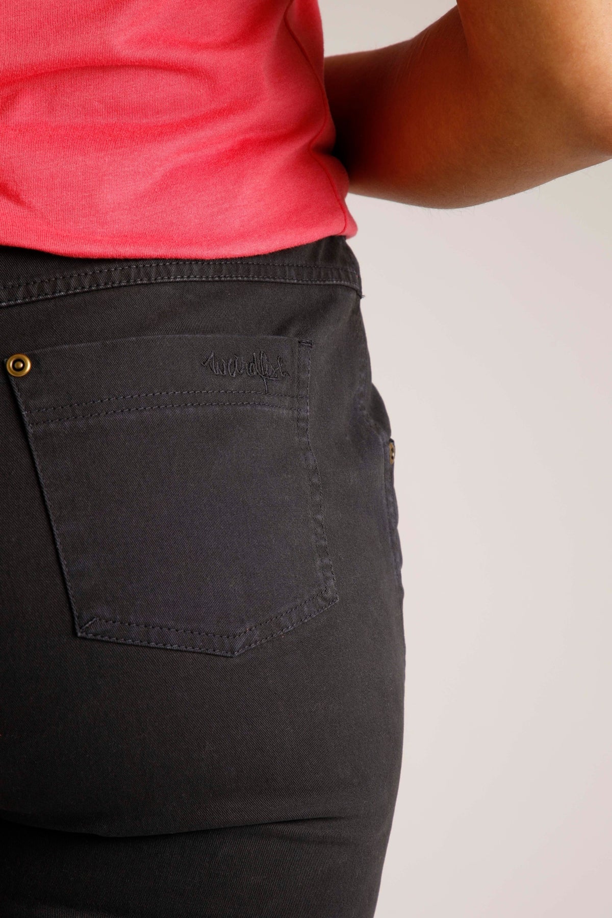 Weird Fish Womens 'Carmen' Stretch Shorts - Navy