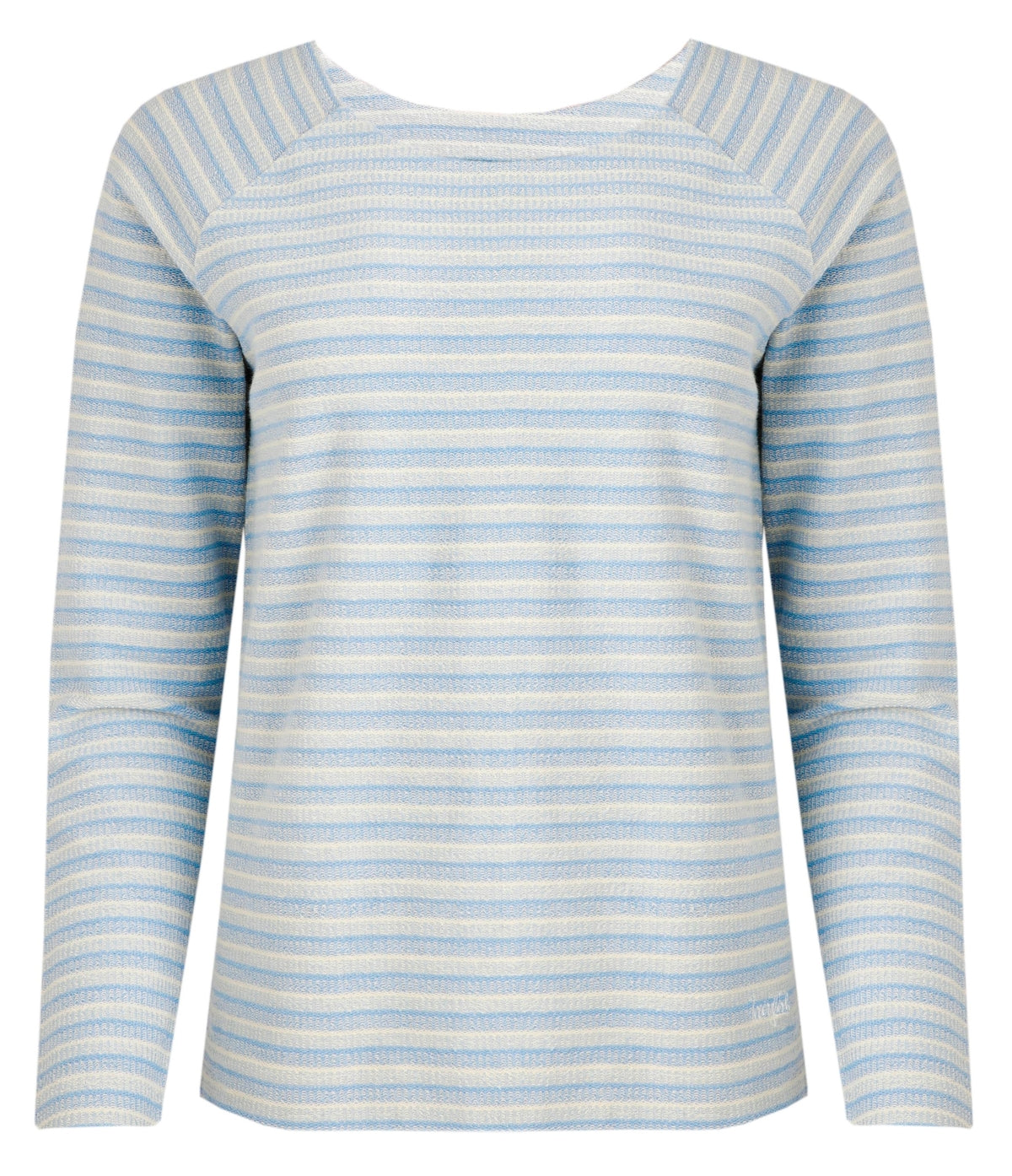 Weird Fish Womens 'Miara' Crew Neck Sweatshirt - Powder Blue
