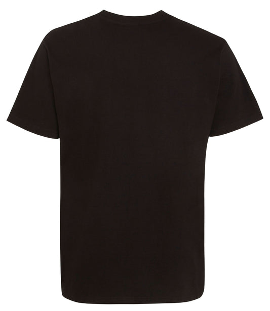 Weird Fish Mens Carp Side Printed Tee - Black