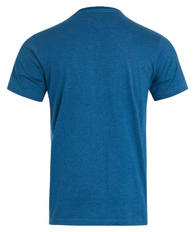 Dark Blue men's Weird Fish short sleeve Fish Anatomy print tee.