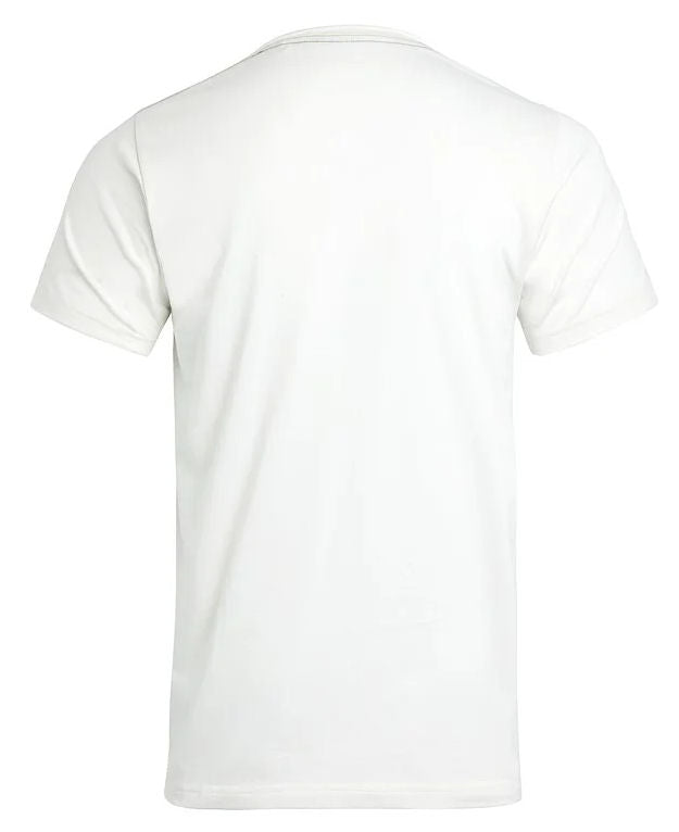 Weird Fish Mens 'Fish Anatomy' Print Tee - Dusty White