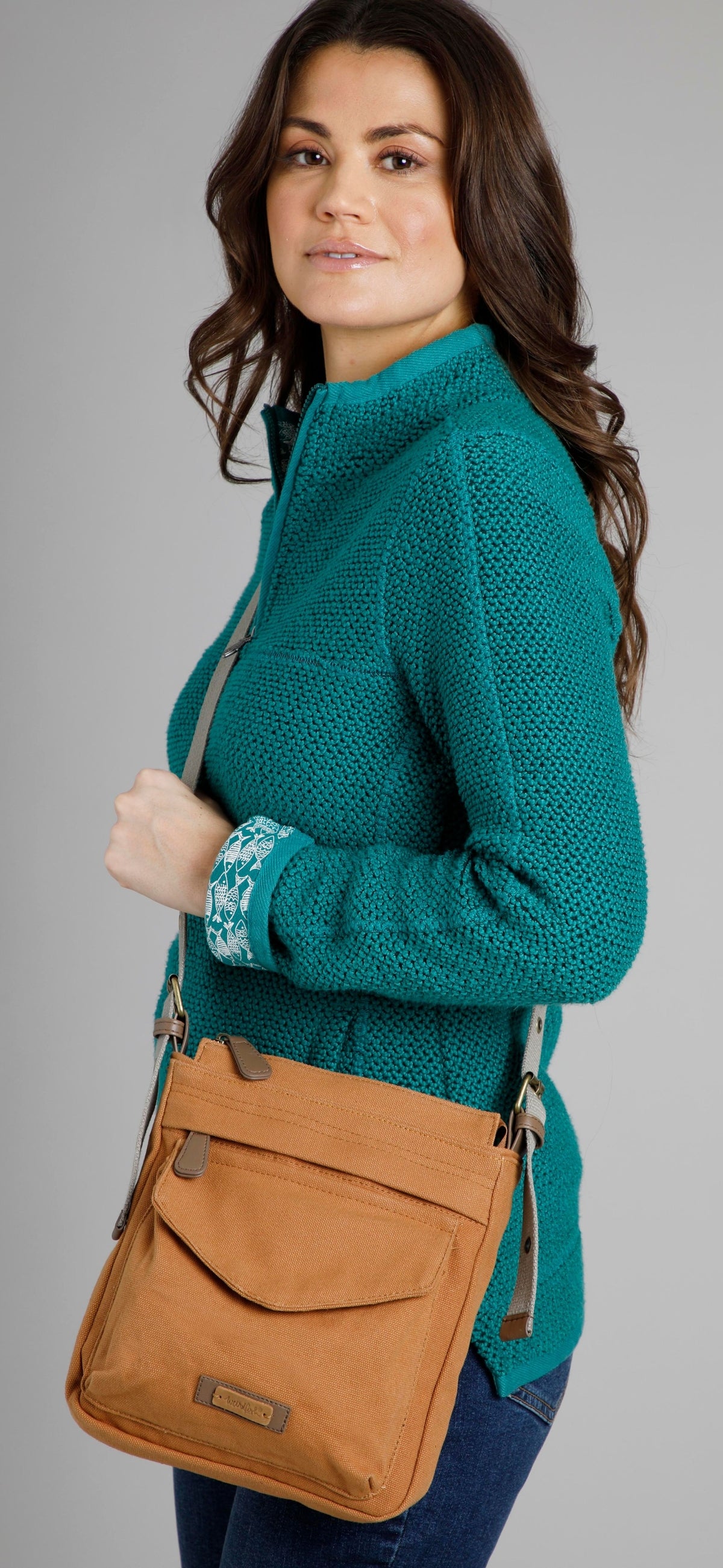 Ladies canvas cheap cross body bags