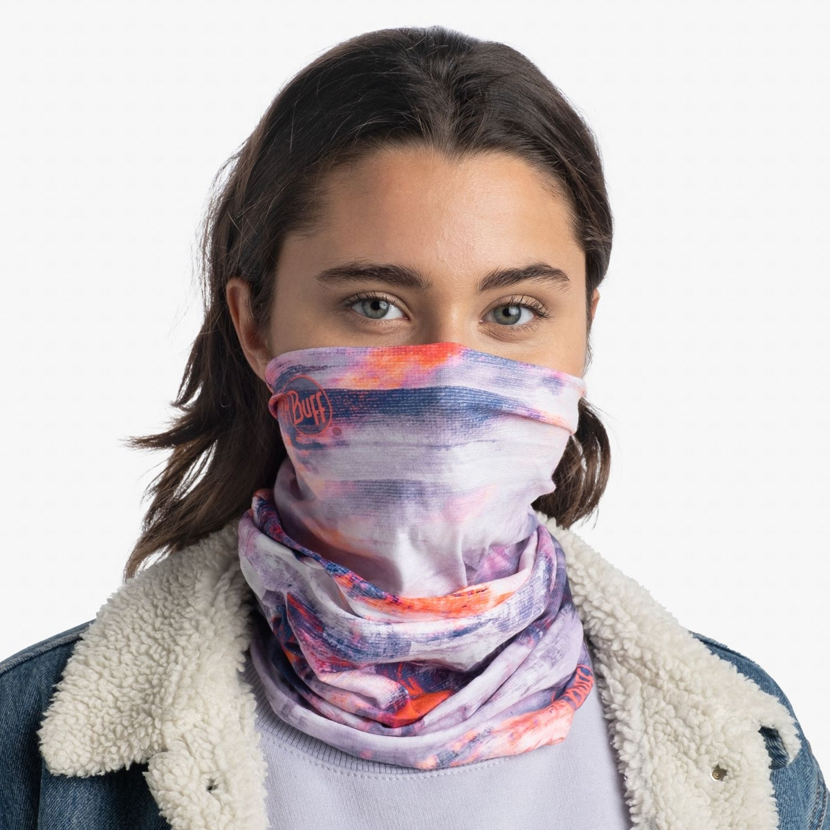 Buff Multifunctional Neckwear - Pansy Zotii