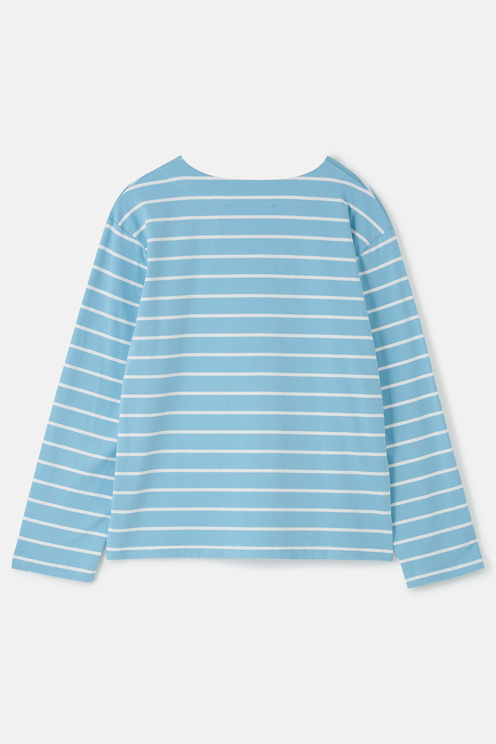 Lighthouse Womens Causeway II Long Sleeve Breton Top - Marine Blue Stripe