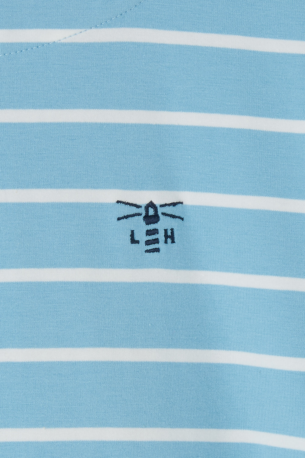 Lighthouse Womens Causeway II Long Sleeve Breton Top - Marine Blue Stripe